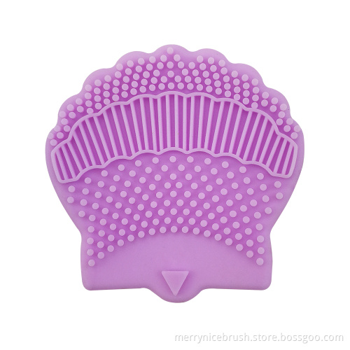 Seashell Shaped Silicone Brush Cleaner
